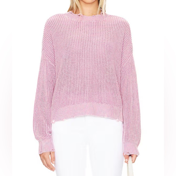REVOLVE Sweaters - Revolve Pistola Eva Pullover in Sandwashed Pink